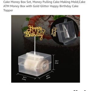 Cake money box